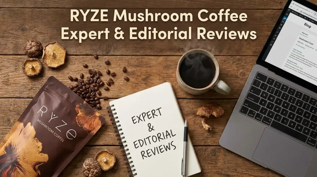 RYZE Mushroom Coffee Expert & Editorial Reviews