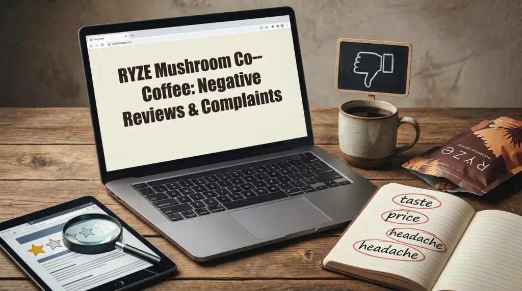 RYZE Mushroom Coffee Negative Reviews & Complaints
