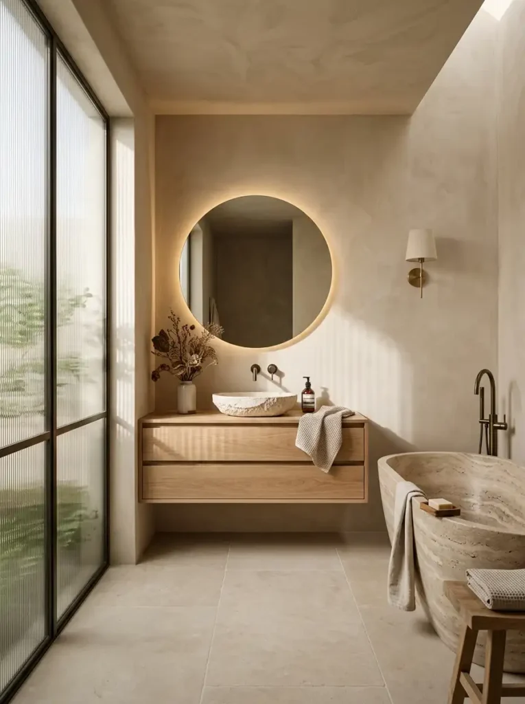 Earth Tone Bathroom Ideas