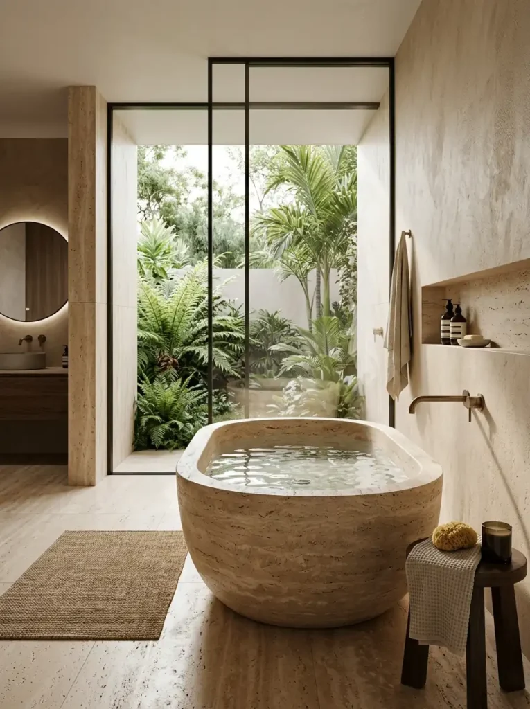 Earth Tone Bathroom Ideas