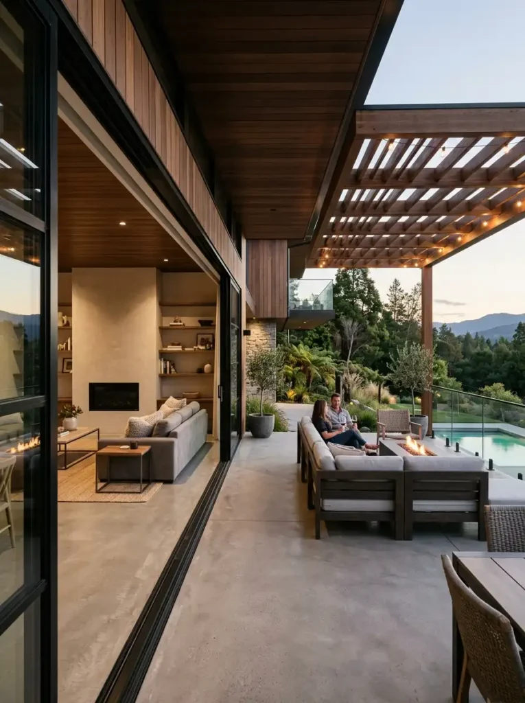 Luxury Outdoor Living Space