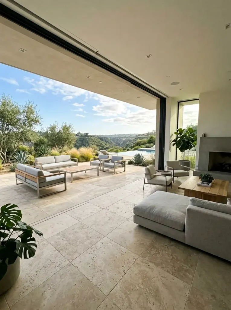 Minimalist Luxury Living Space