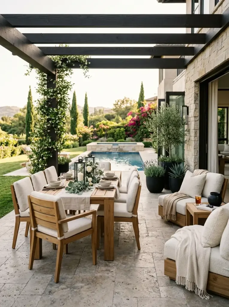 Luxury Outdoor Living Space