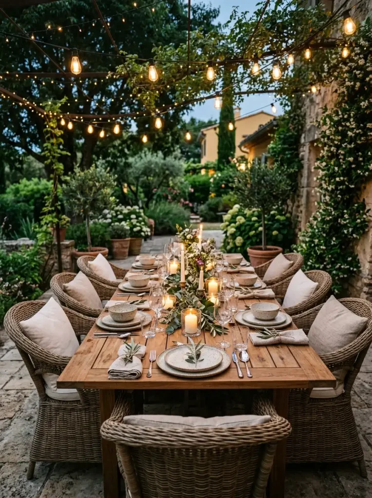 Luxury Outdoor Living Space