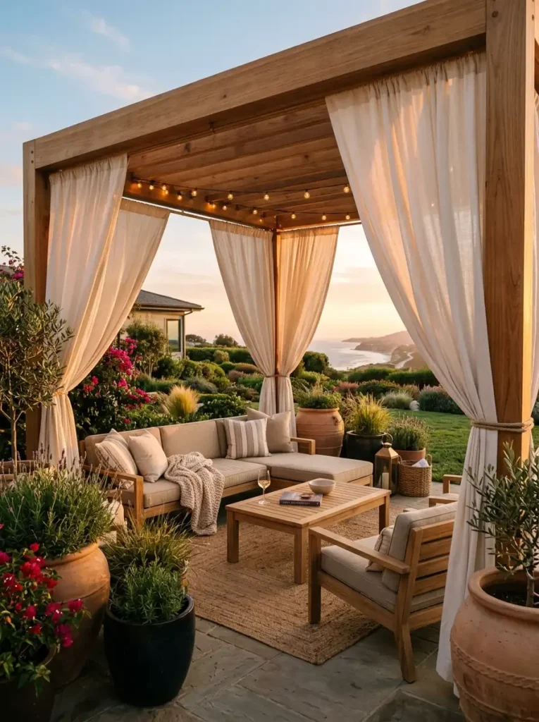 Luxury Outdoor Living Space