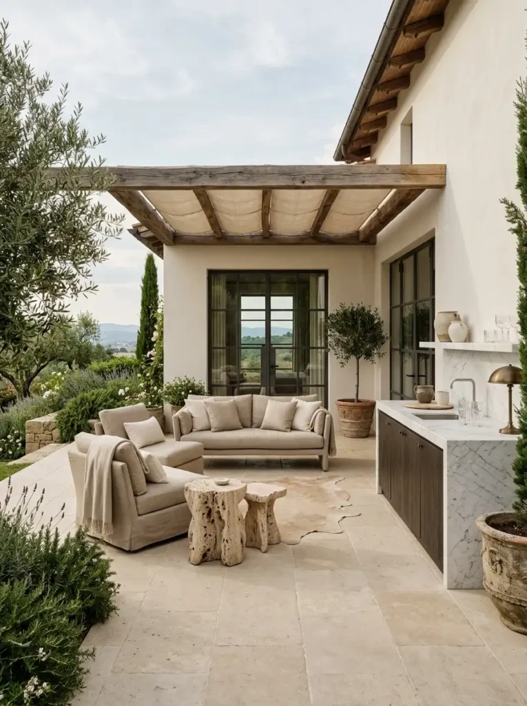 Luxury Outdoor Living Space