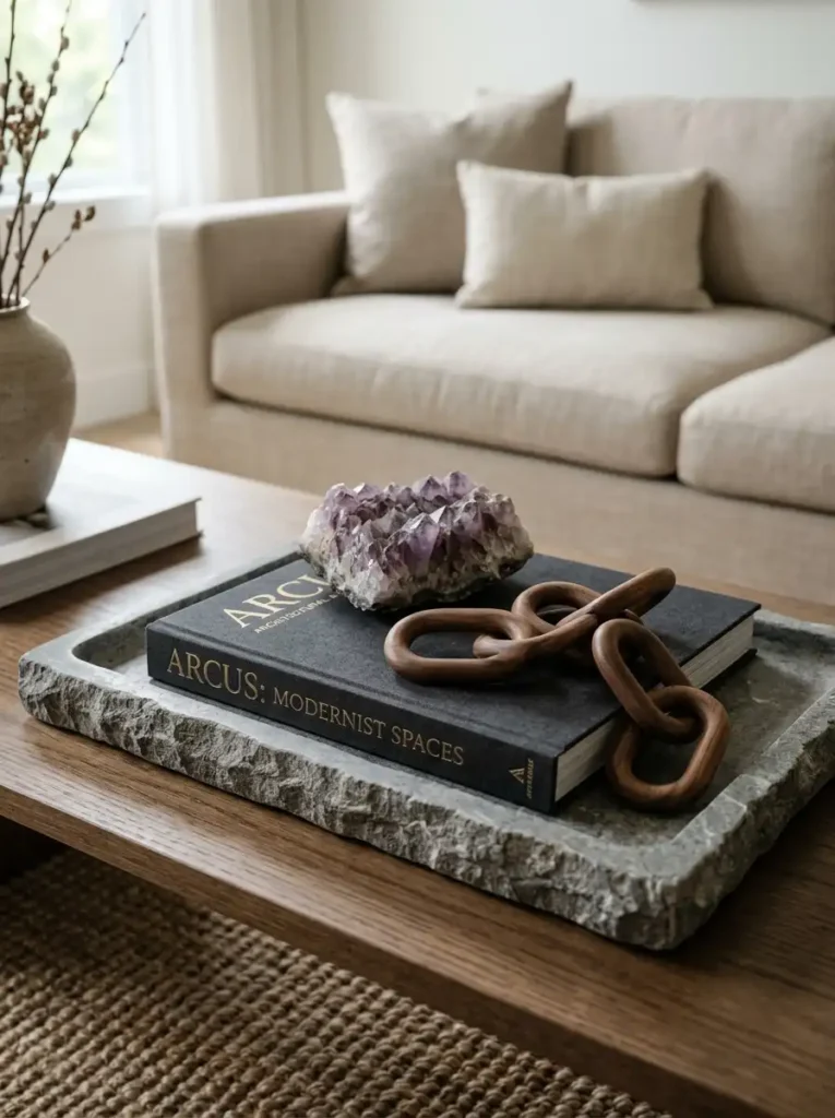 Minimalist Luxury Living Space