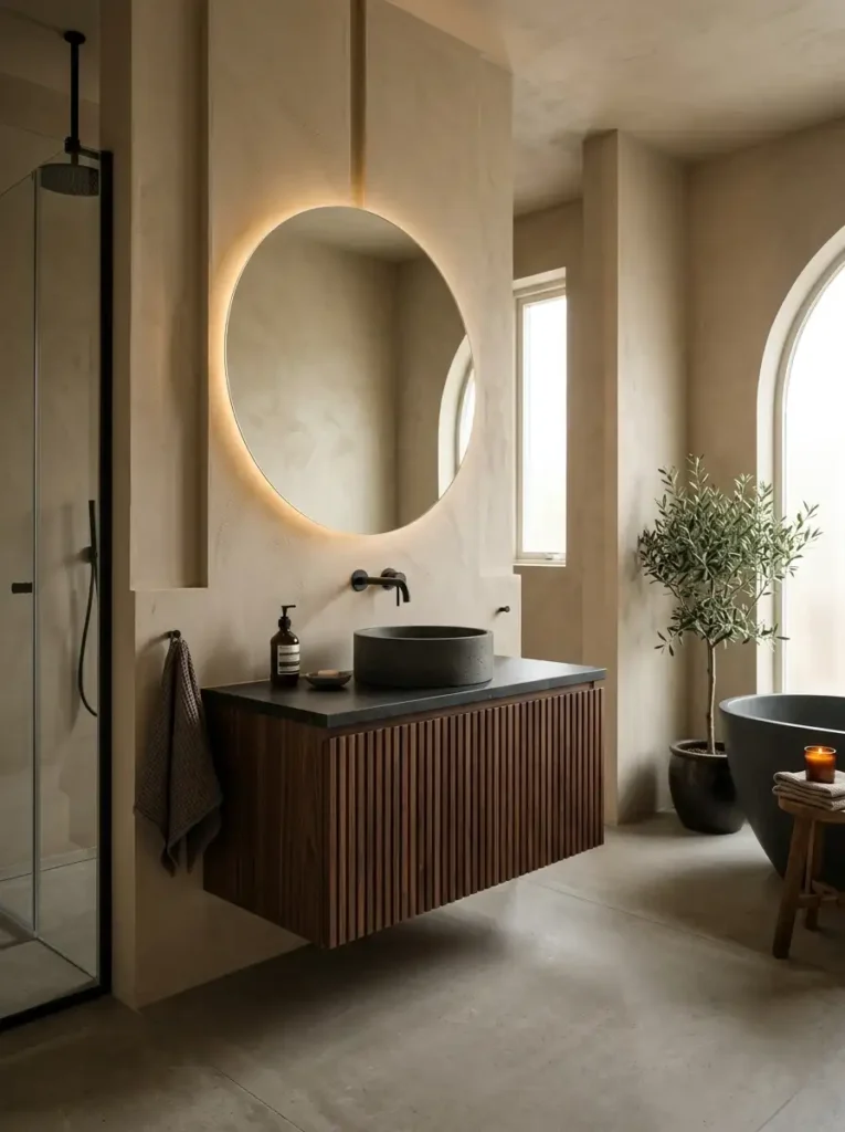 Earth Tone Bathroom Ideas