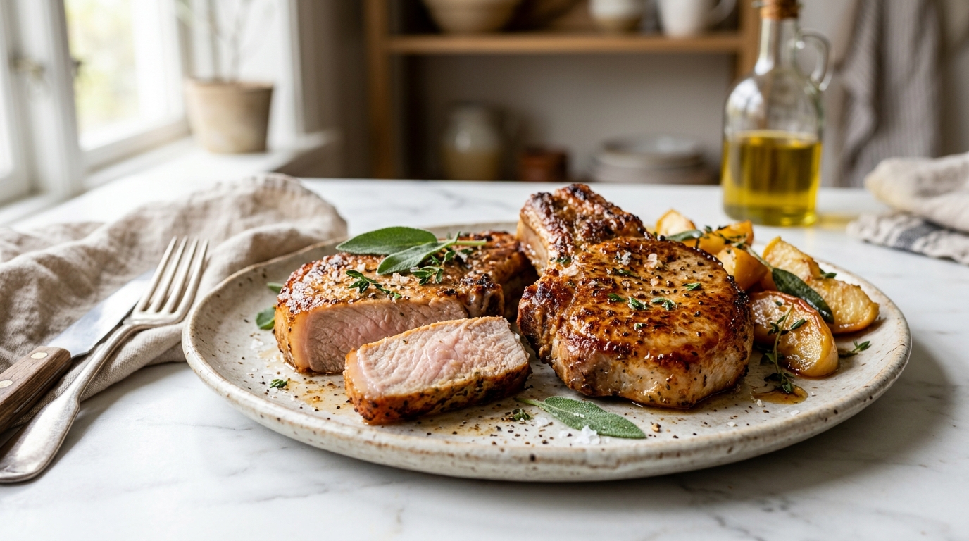Air Fryer Pork Chops | Juicy & Easy 20-Minute Recipe
