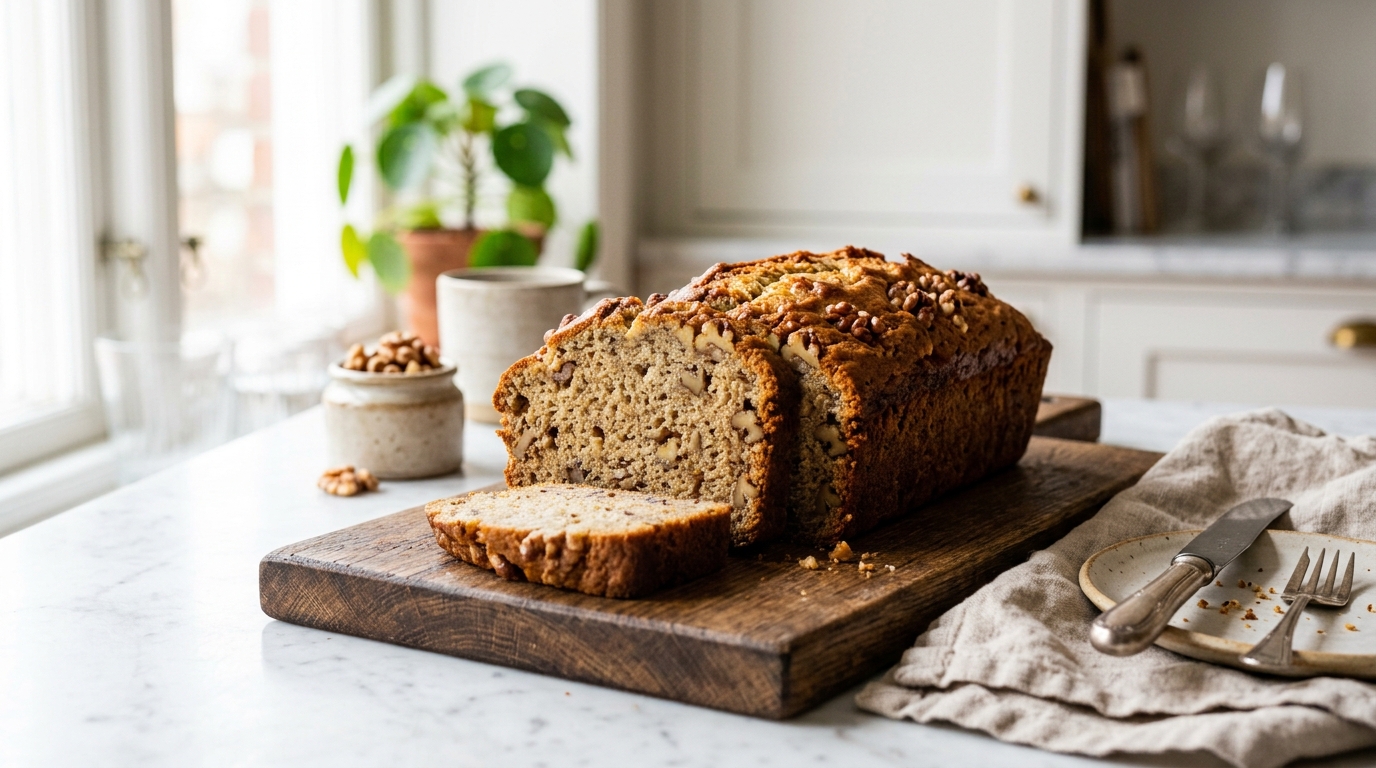 Banana Bread | Moist & Easy Homemade Recipe