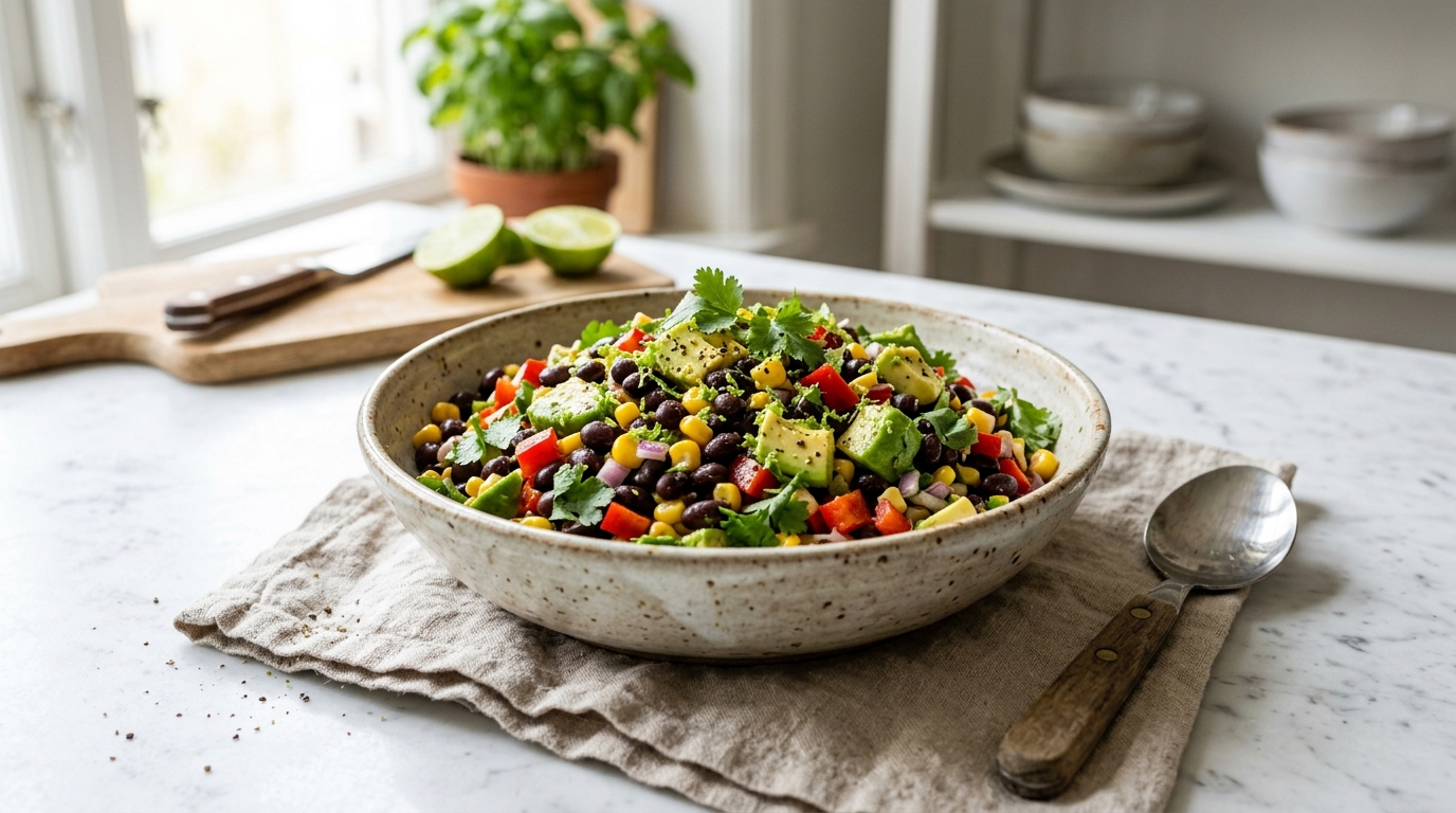 Black Bean Corn Salad | Easy, Fresh & Healthy Summer Salad