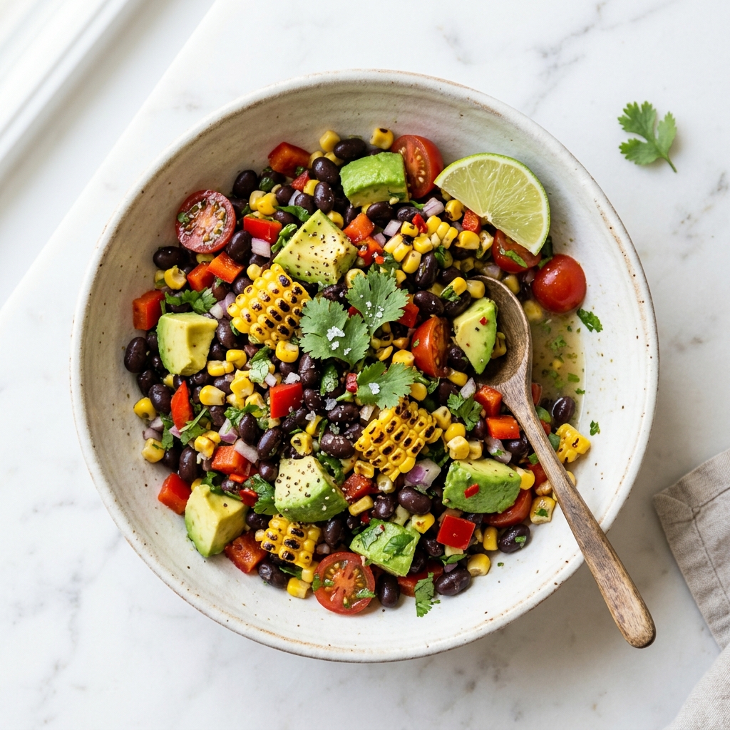 Black Bean Corn Salad | Easy, Fresh & Healthy Summer Salad