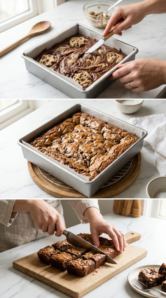 Brookies | Easy Fudgy Brownie Cookie Recipe