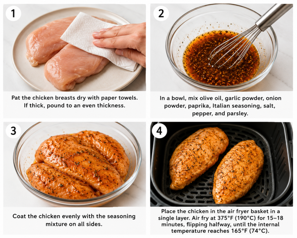 Air Fryer Chicken Breast