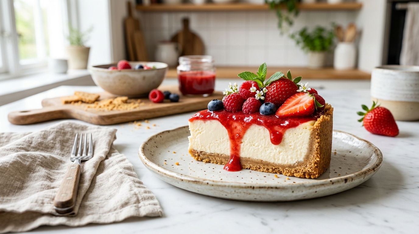 No-Bake Cheesecake