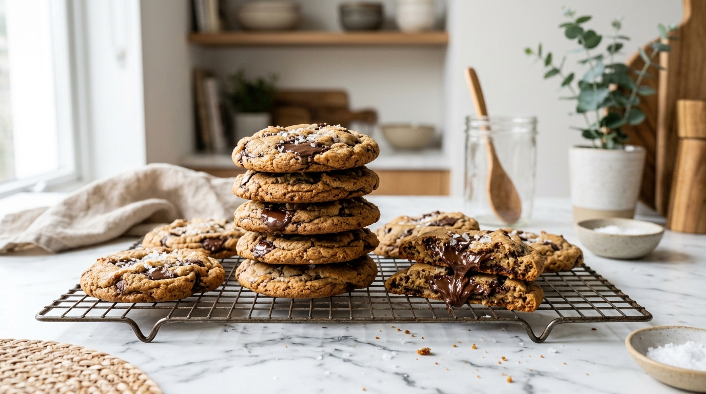 Air Fryer Chocolate Chip Cookies (Soft & Chewy)