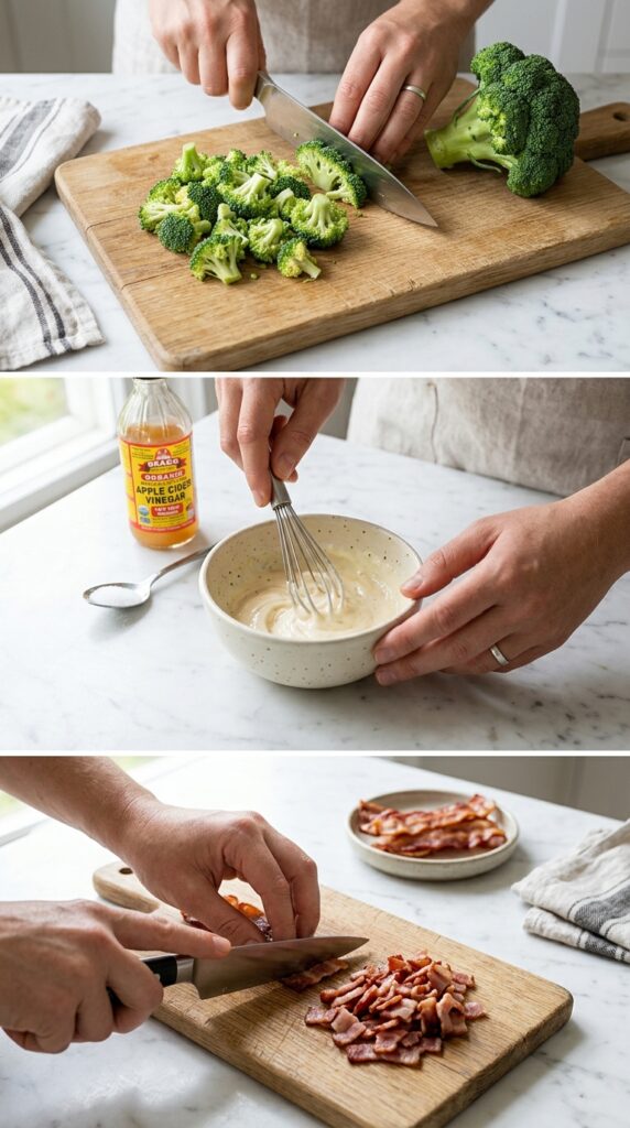 Broccoli Salad (Creamy, Crunchy & Easy 15-Minute Recipe)