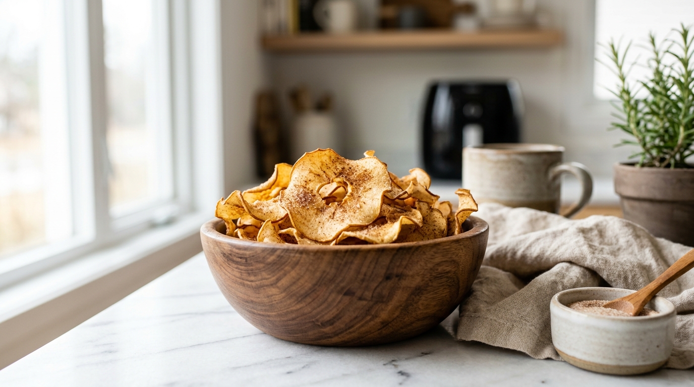 Air Fryer Apple Chips