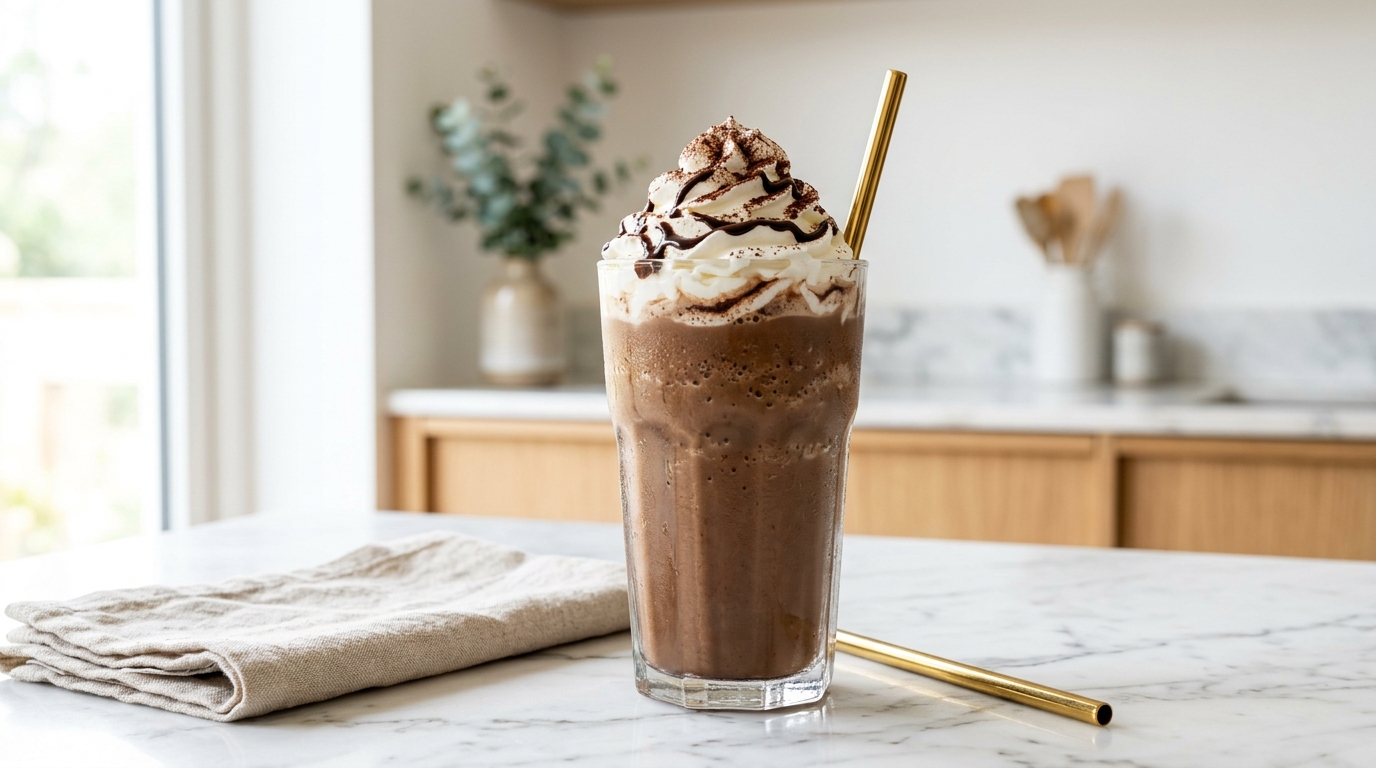 Mocha Frappuccino | Easy Homemade Café-Style Recipe