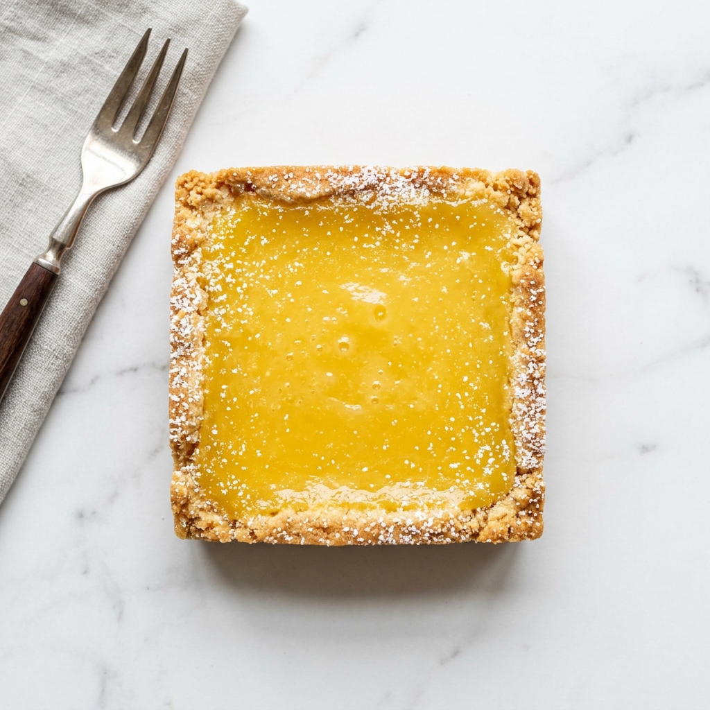 Easy Lemon Bars | Tangy, Buttery & Classic Homemade Dessert