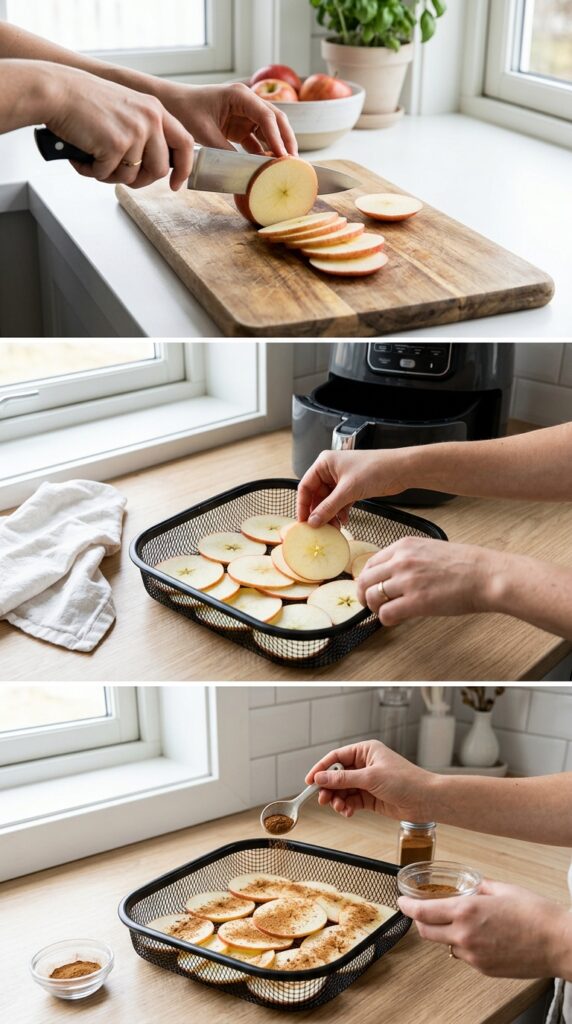 Air Fryer Apple Chips