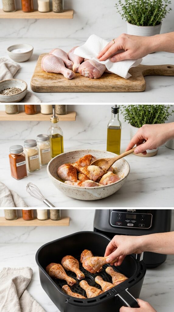 Air Fryer Chicken Drumsticks