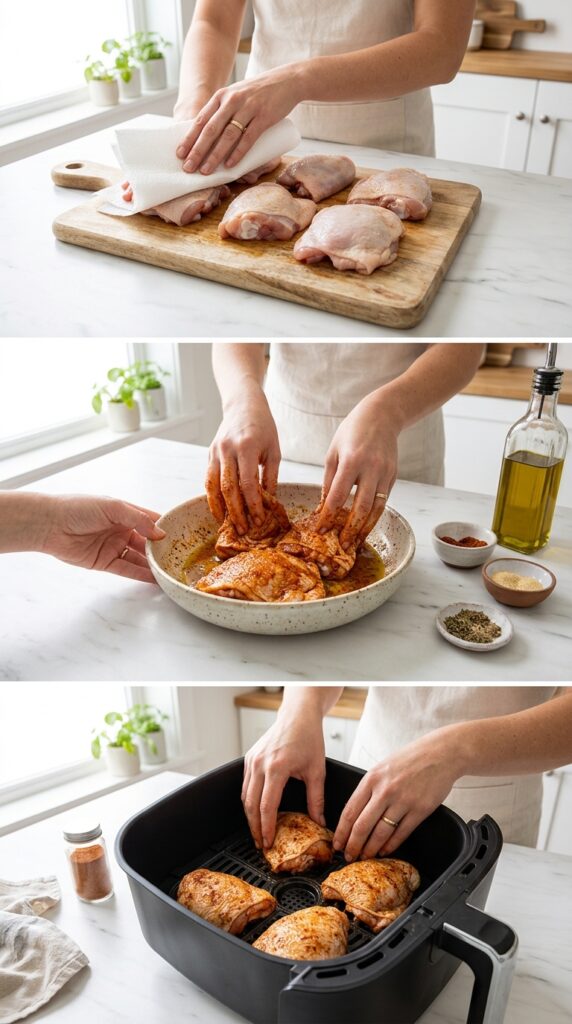 Air Fryer Chicken Thighs
