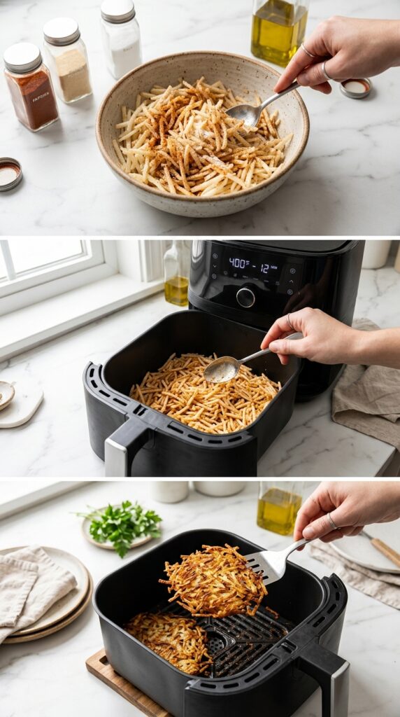 Air Fryer Hash Browns