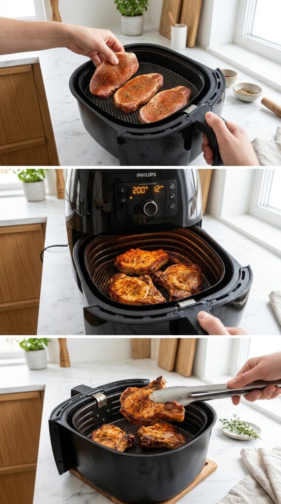 Air Fryer Pork Chops | Juicy & Easy 20-Minute Recipe