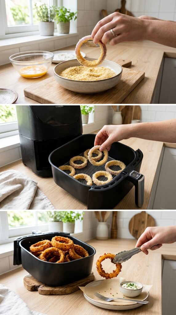 Air Fryer Onion Rings | Crispy & Easy Homemade Recipe