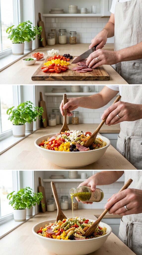 Italian Pasta Salad (Easy, Fresh & Flavorful Recipe)