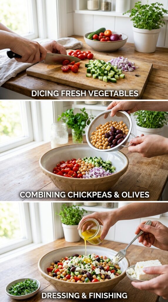 Mediterranean Chickpea Salad