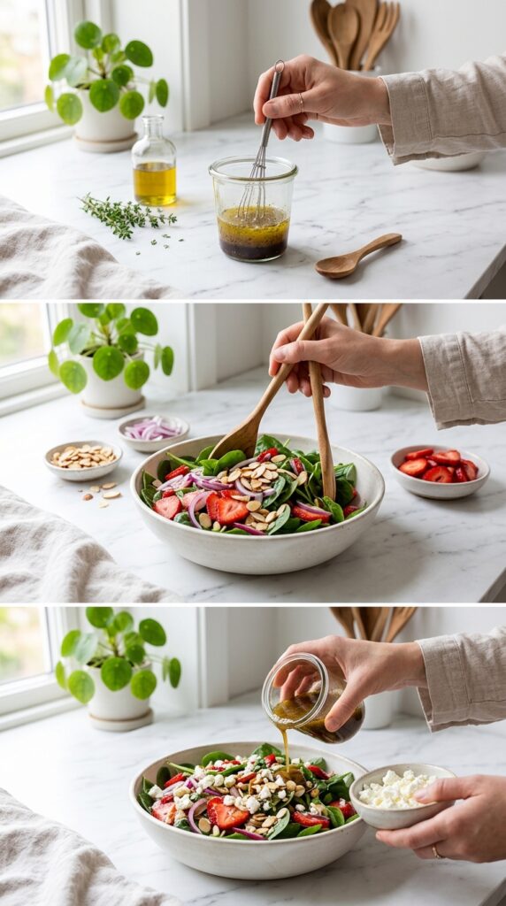 Spinach Strawberry Salad