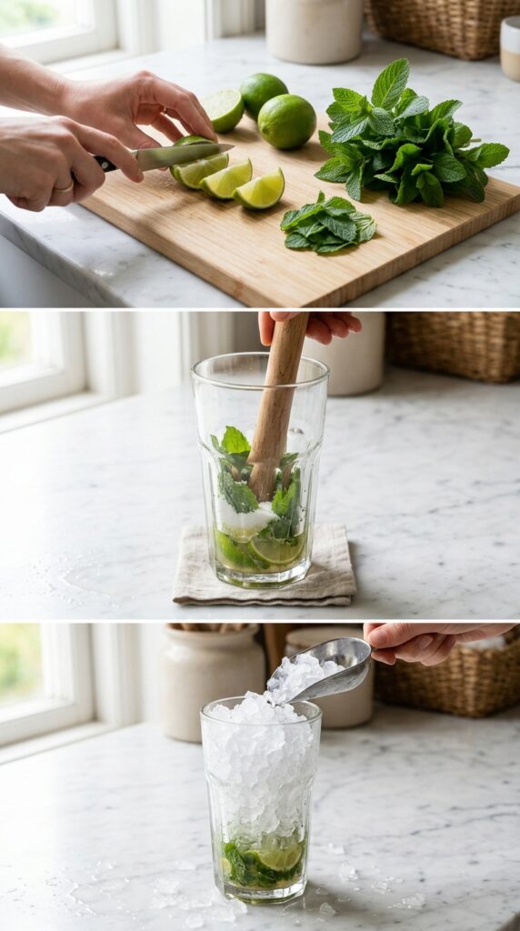 Virgin Mojito | Easy Mint Lime Mocktail Recipe