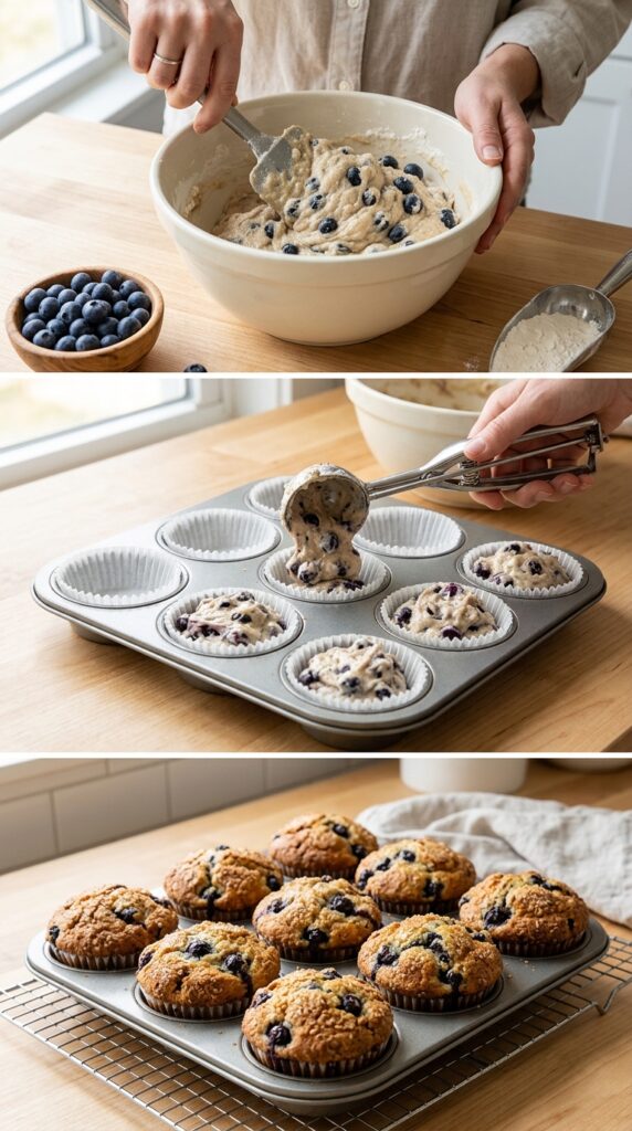 Blueberry Muffins | Soft, Moist & Bakery-Style Recipe