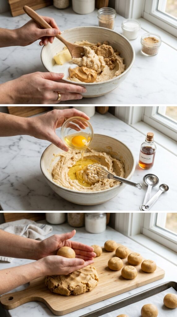 Peanut Butter Cookies | Easy Soft & Chewy Cookie Recipe