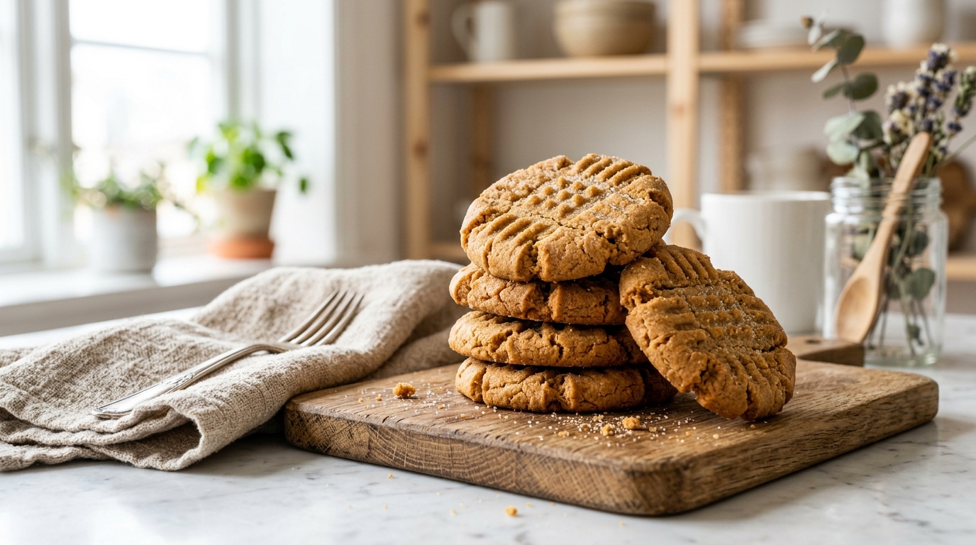 Peanut Butter Cookies (Soft, Chewy & Easy 30-Minute Recipe)