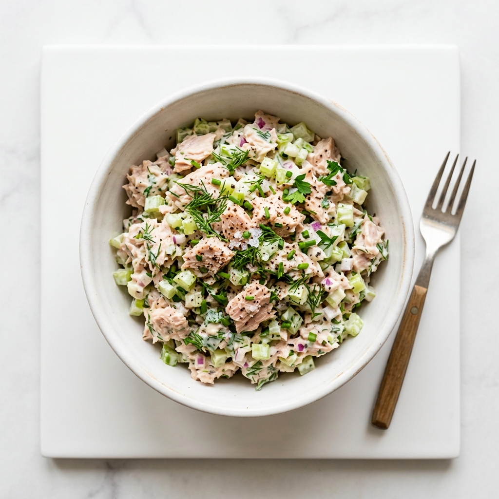Easy Tuna Salad (Creamy, Healthy & High Protein)