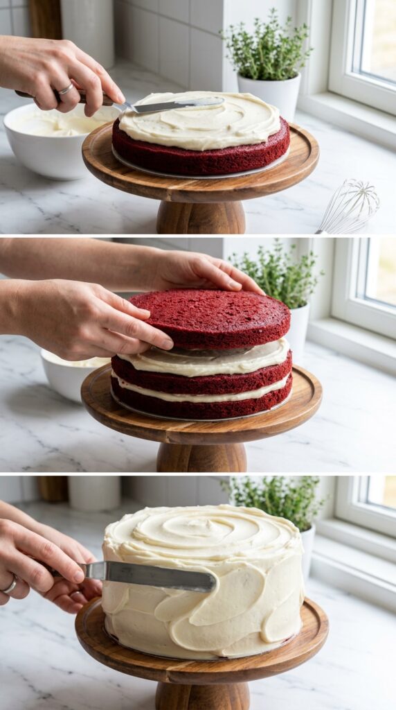Red Velvet Cake | Moist Homemade Cake with Cream Cheese Frosting