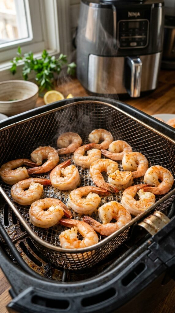 Easy Air Fryer Shrimp (Juicy & Ready in 10 Minutes)