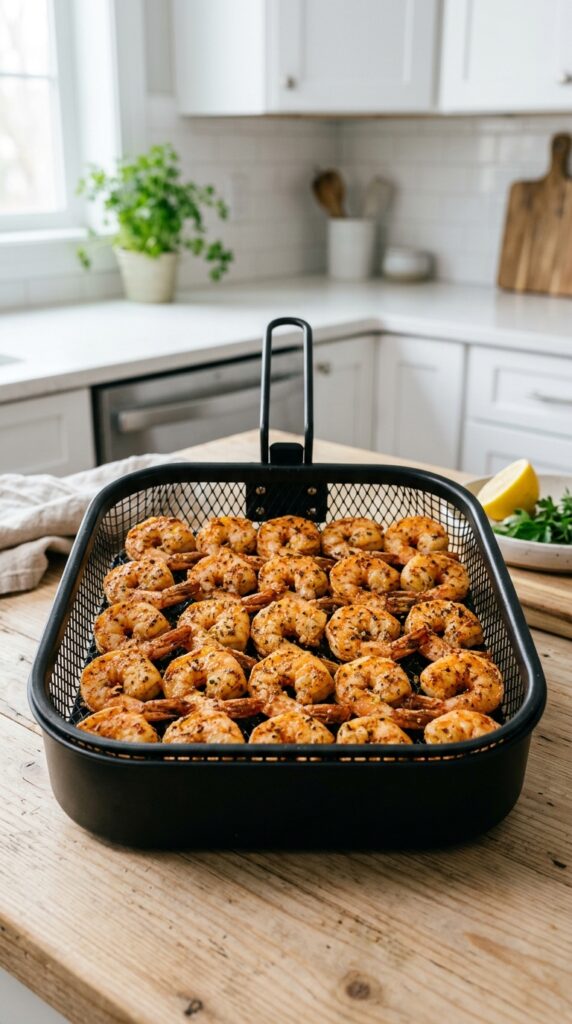 Easy Air Fryer Shrimp (Juicy & Ready in 10 Minutes)
