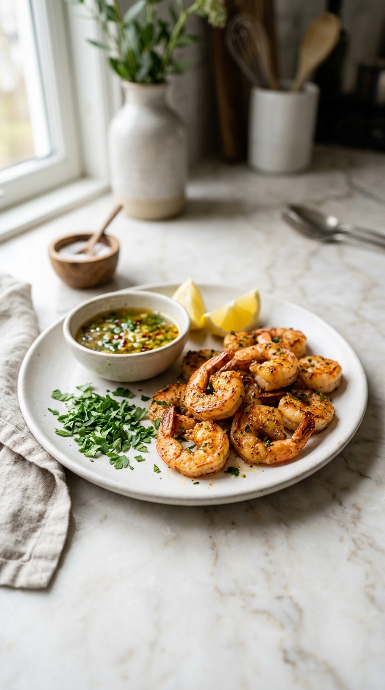 Easy Air Fryer Shrimp (Juicy & Ready in 10 Minutes)