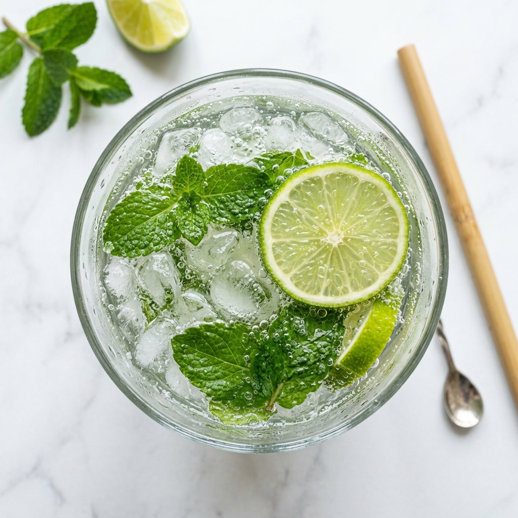 Virgin Mojito | Easy Mint Lime Mocktail Recipe