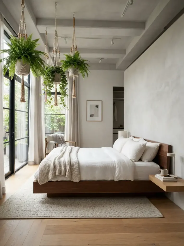 Bedroom Plants Decor Ideas