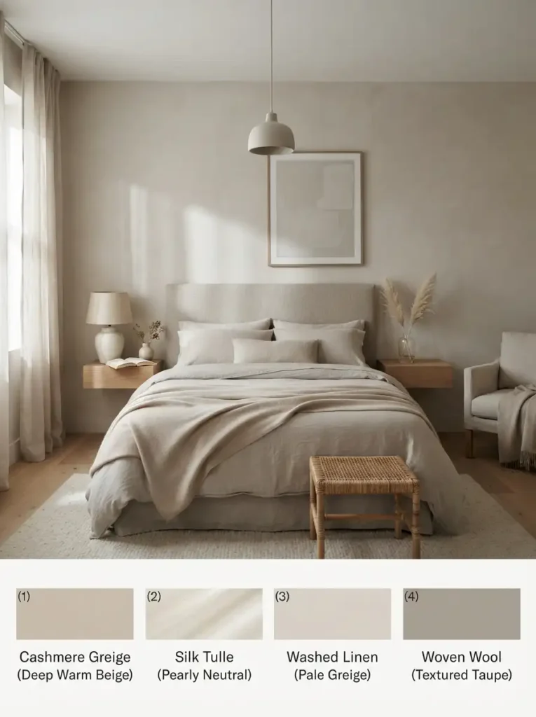 Quiet Luxury Bedroom Paint Colors