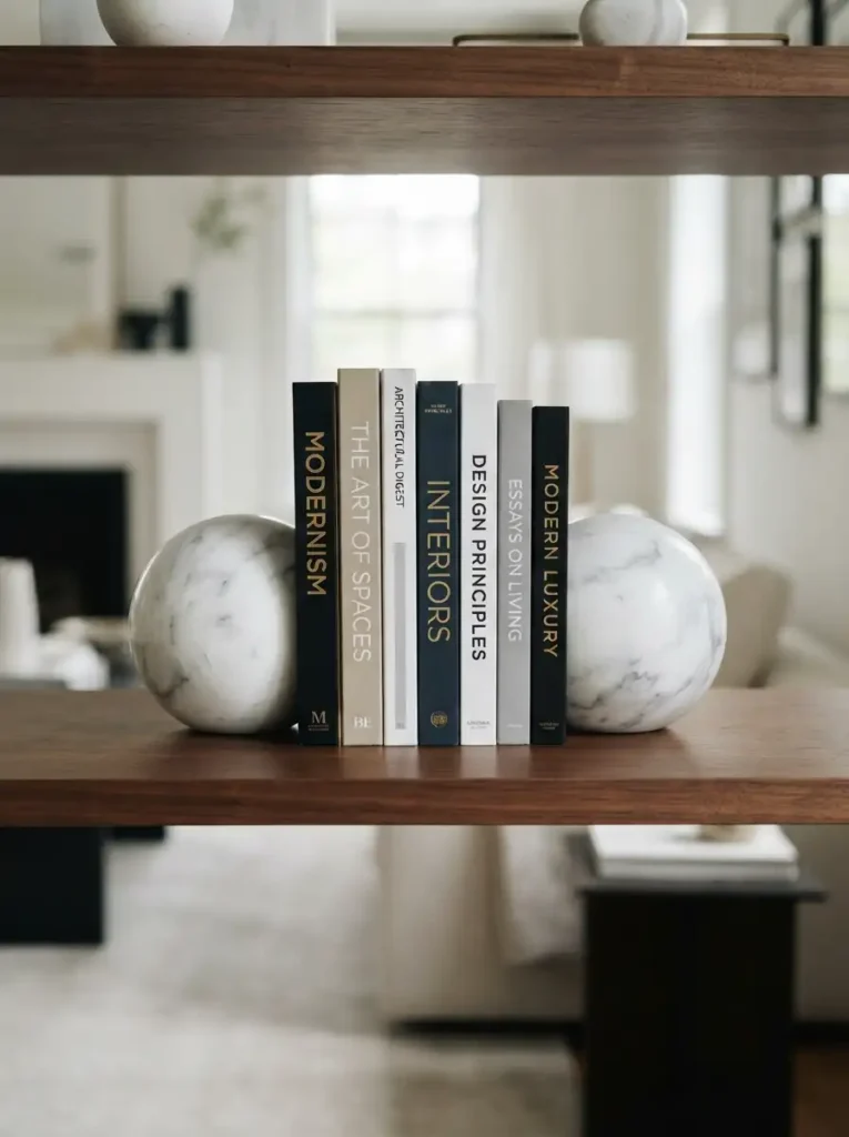 16 High-End Bookcase Styling Ideas for a Designer Look