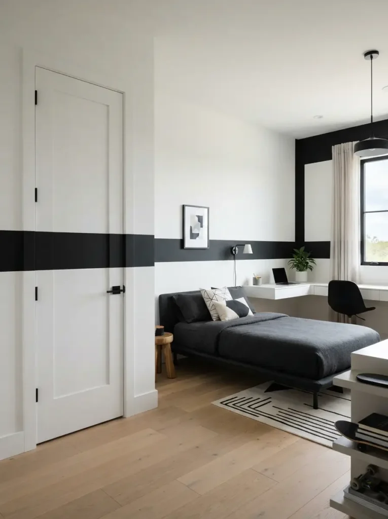 Paint Ideas for a Modern Boy’s Bedroom