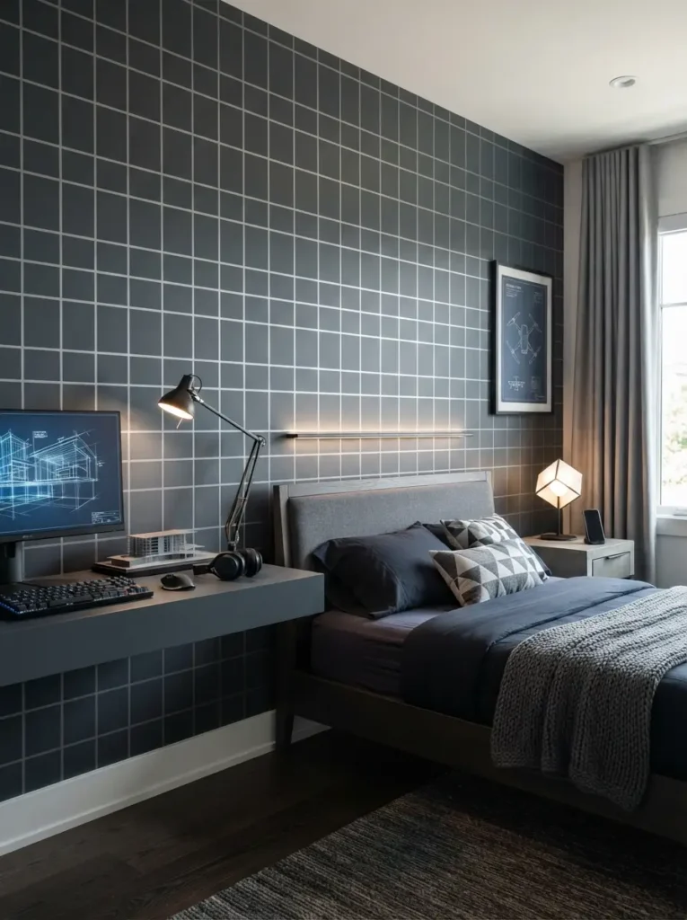 Paint Ideas for a Modern Boy’s Bedroom