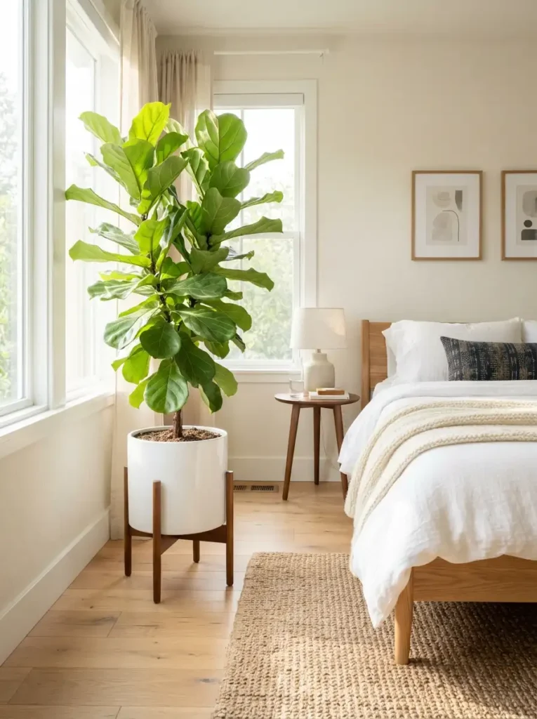 Bedroom Plants Decor Ideas