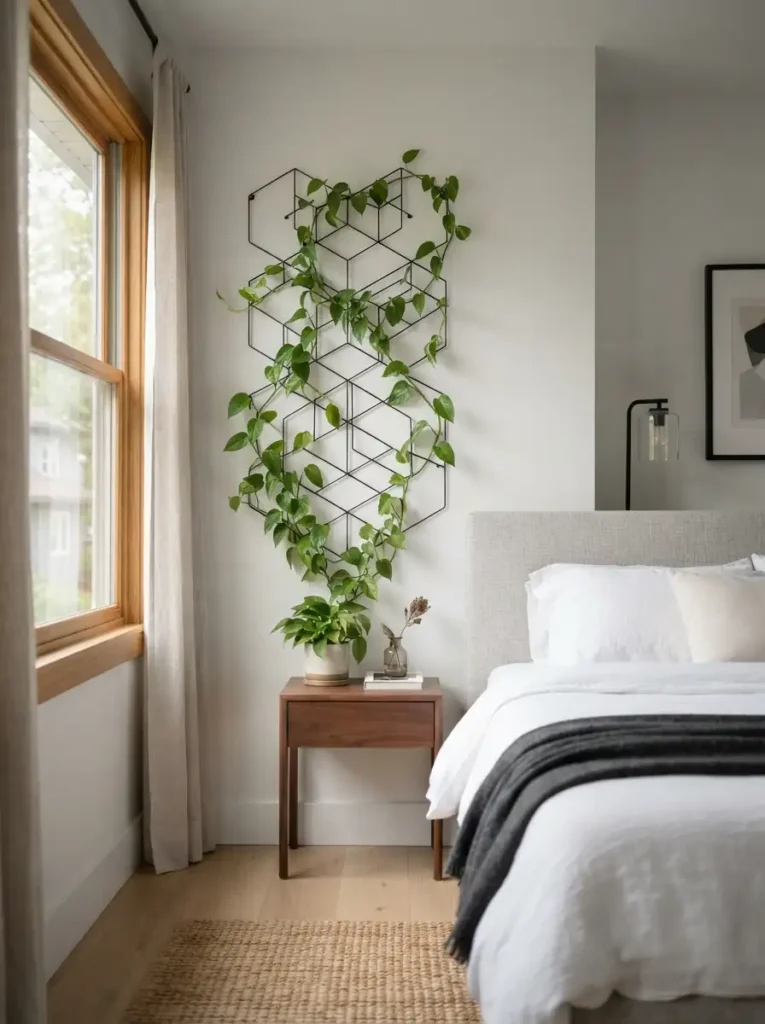 Bedroom Plants Decor Ideas